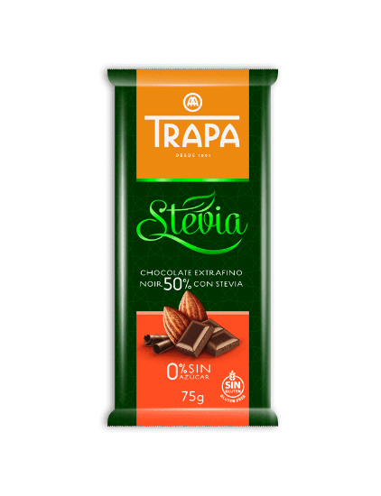 Stevia Chocolate Noir 50%