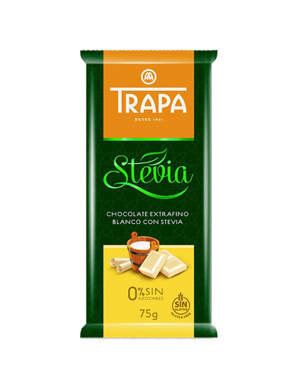 Stevia White Chocolate 75Gm