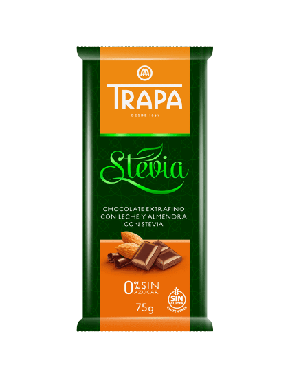 Stevia Chocolate With Almond