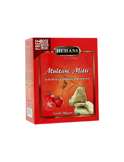Multani Mitti with Dehydrated Tomato