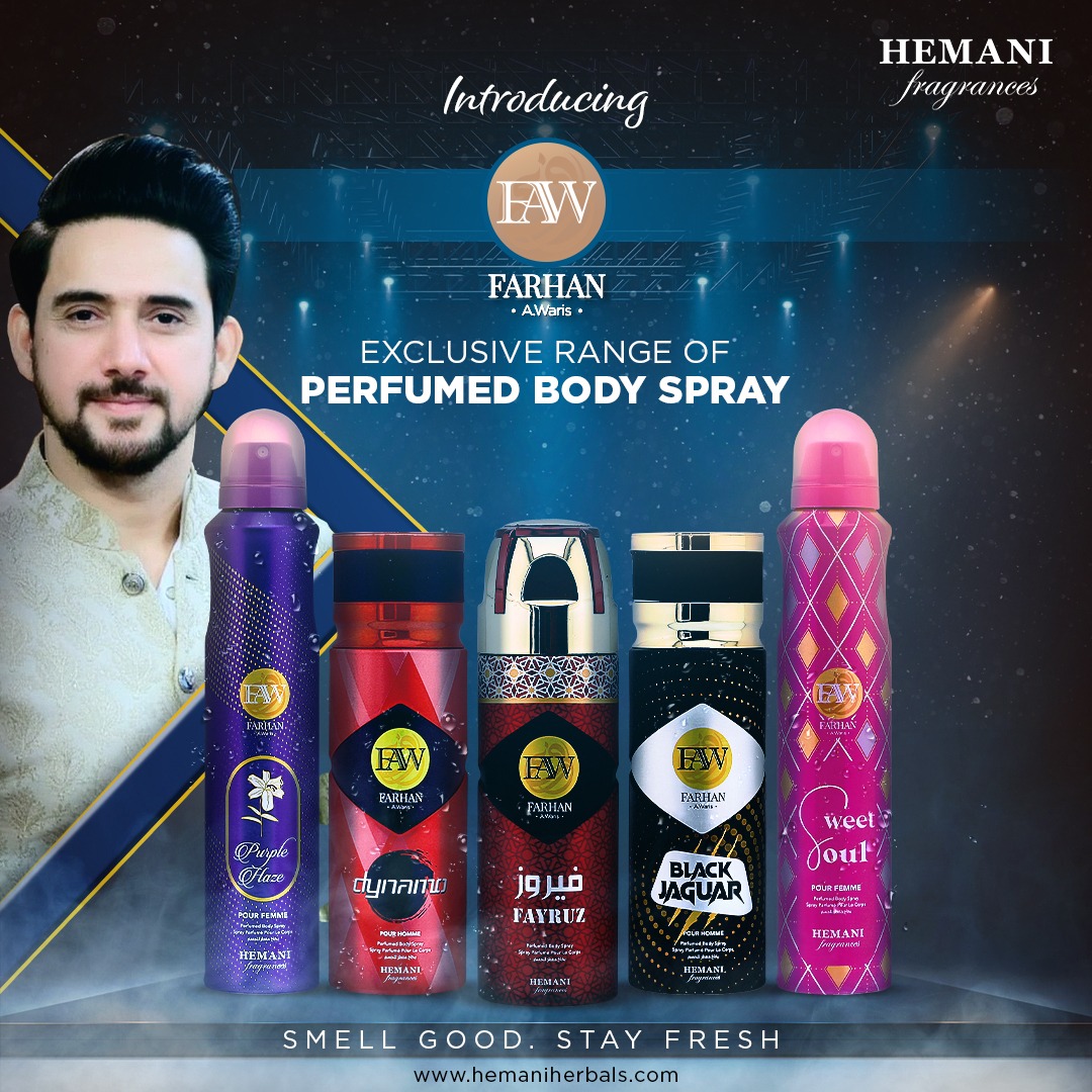 WB Stores| Dynamo Body Spray for Men by FAW | WB by Hemani