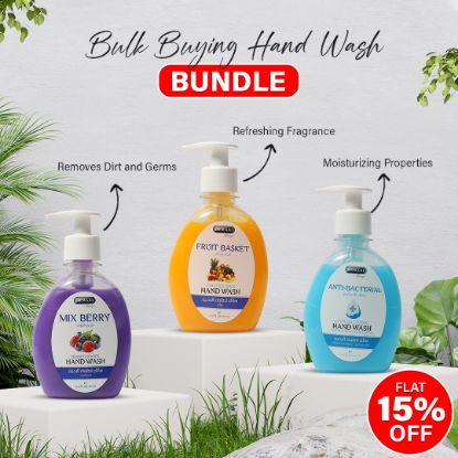 Picture of Pack of 3 Hand Wash 250ml (Each)