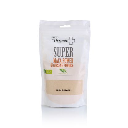 Dr Organic Super Maca Powder with Ginseng 200gm | Hemani Herbals	