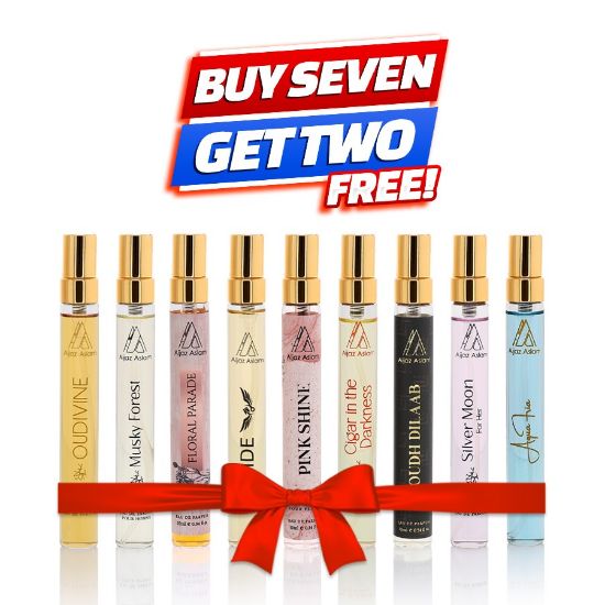 Picture of  Buy Any 7 Aijaz Aslam’s 10ml Perfumes and Get 2 Free! 