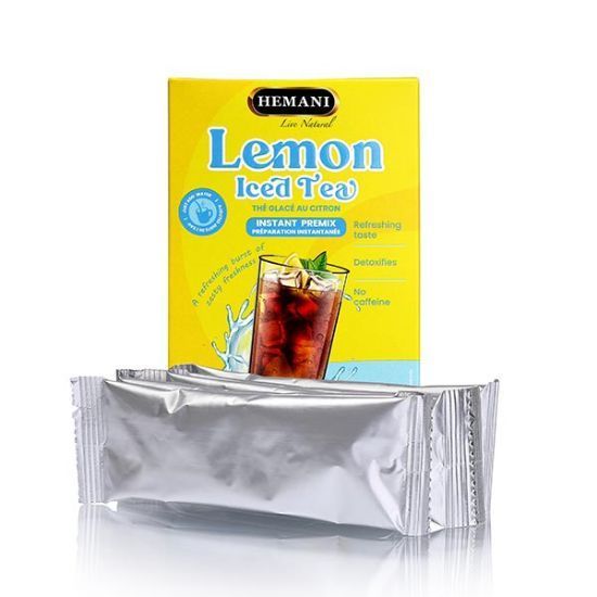 Lemon Iced Tea Instant Premix - 120g | Hemani Herbals	