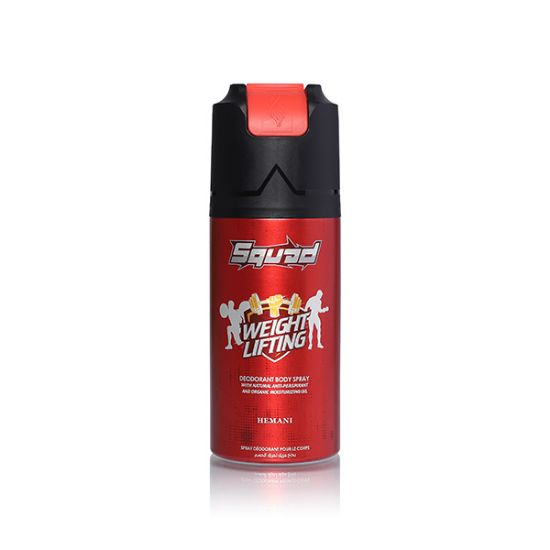 Hemani Squad Deodorant Spray - Weight Lifting | Hemani Herbals	