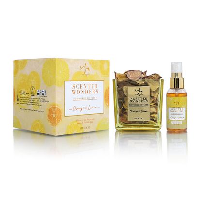 Scented Wonders Potpourri Diffuser - Orange & Lemon | WB by Hemani 