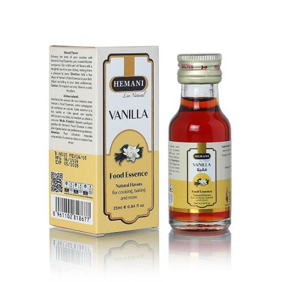 Food Essence Vanilla 25ml | Hemani Herbals 