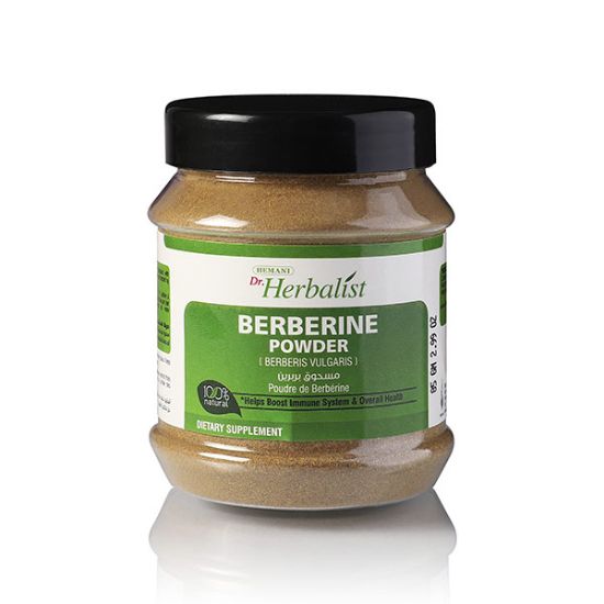 Dr. Herbalist Berberine Powder 100gm | Hemani Herbals	