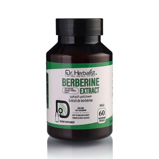 Dr Herbalist Berberine Extract Powder Capsule 500mg	